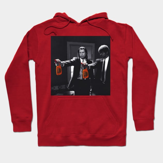 Spray Fiction Hoodie by Vertigo Artography